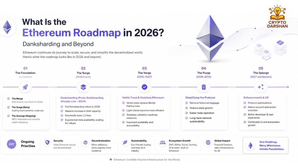 What Is the Ethereum Roadmap in 2026 Danksharding and Beyond