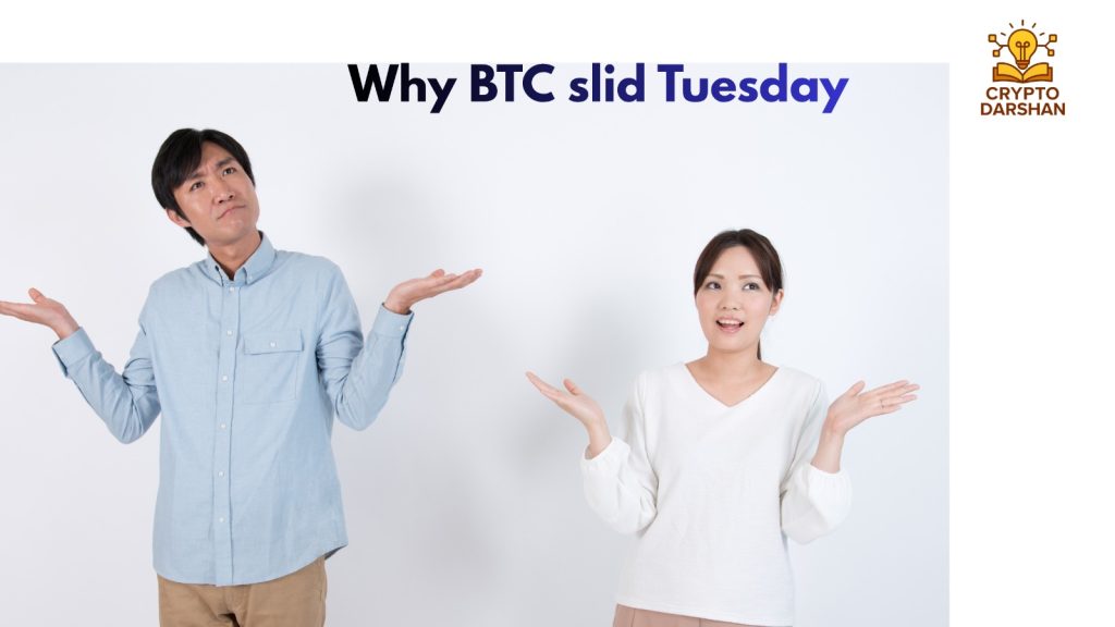 Why BTC slid Tuesday