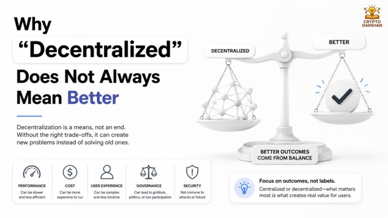 Why “Decentralized” Does Not Always Mean Better