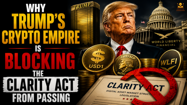 Why Trump's Crypto Empire Is Blocking the CLARITY Act From Passing
