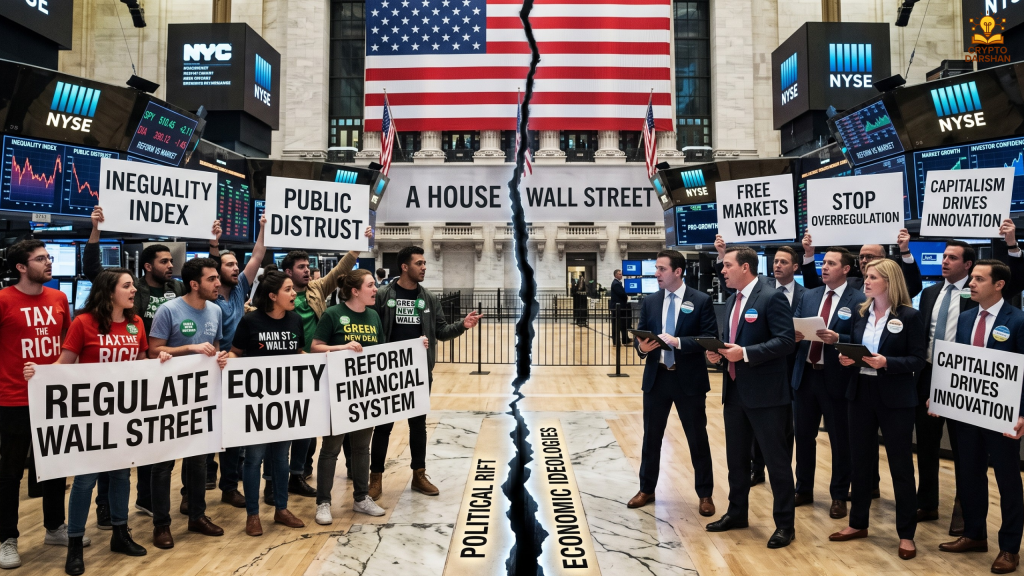 A split inside Wall Street