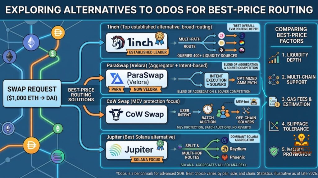 Alternatives to Odos for best-price routing