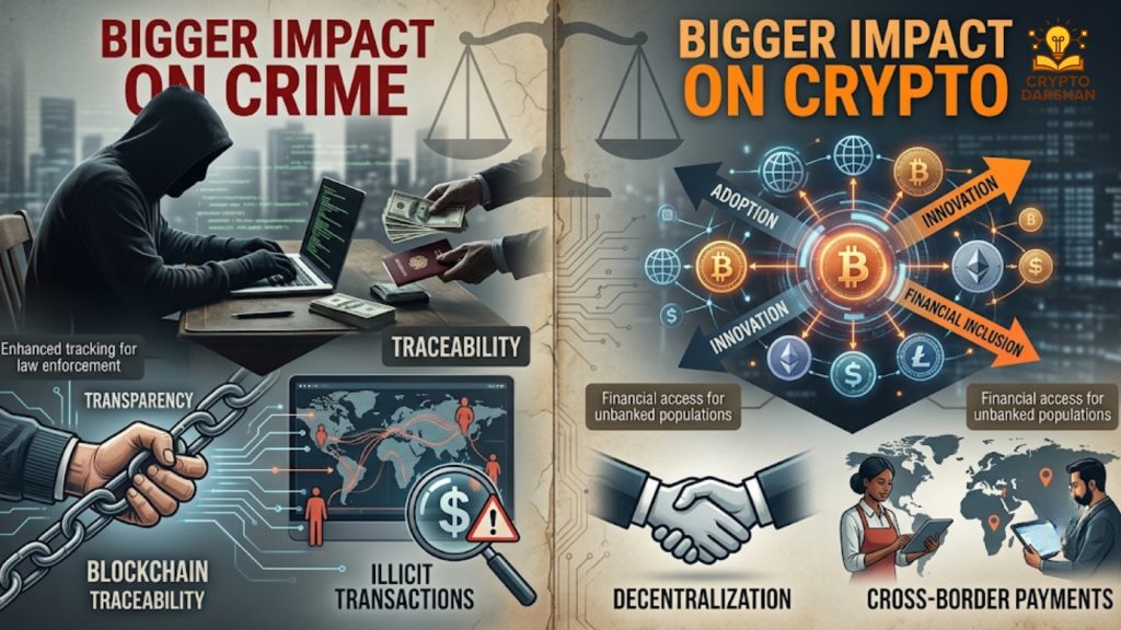 Bigger impact on crypto and crime