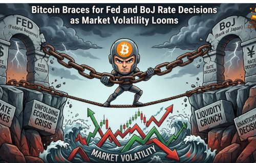 Bitcoin Braces for Fed and BoJ Rate Decisions as Market Volatility Looms