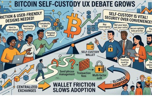 Bitcoin Self-Custody UX Debate Grows as Wallet Friction Slows Adoption