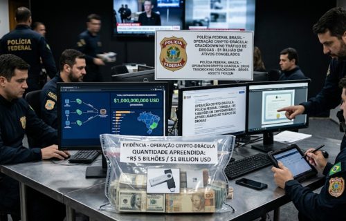 Brazil Police Freeze $1 Billion in Crypto-Linked Drug Crackdown