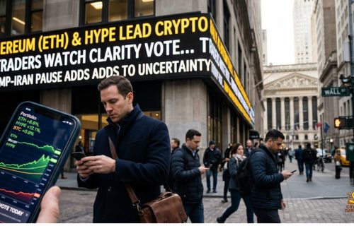 Ethereum and HYPE Lead Crypto Rally as Bitcoin Trails Amid Trump Iran Pause and Traders Watch CLARITY Vote