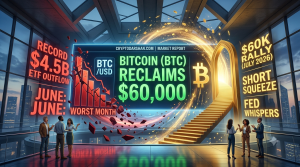 The July Paradox: How Bitcoin Crossed $60K While Wall Street Was Panicking