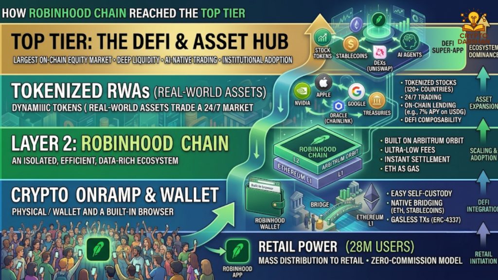How Robinhood Chain Reached the Top Tier