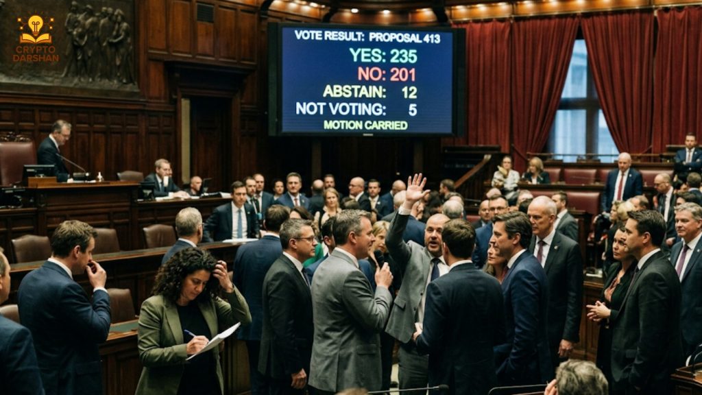 How the vote unfolded