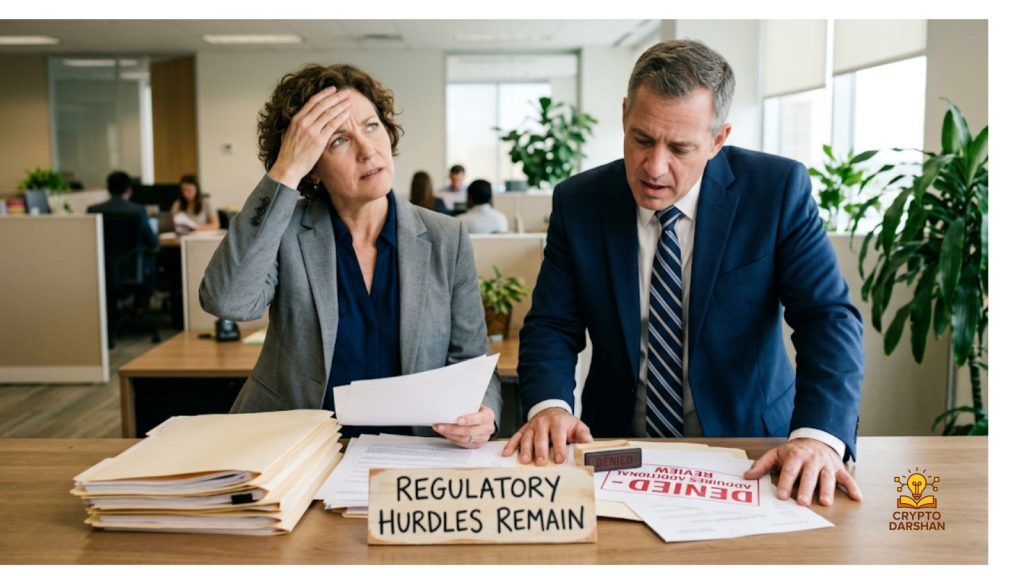 Regulatory hurdles remain