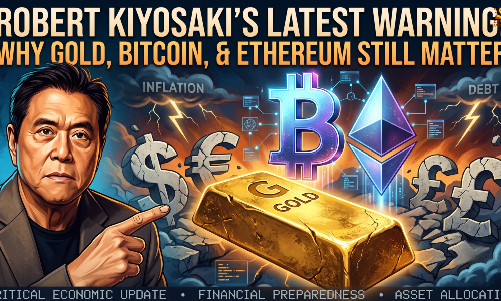 Robert Kiyosaki’s Latest Warning: Why Gold, Bitcoin, and Ethereum Still Matter