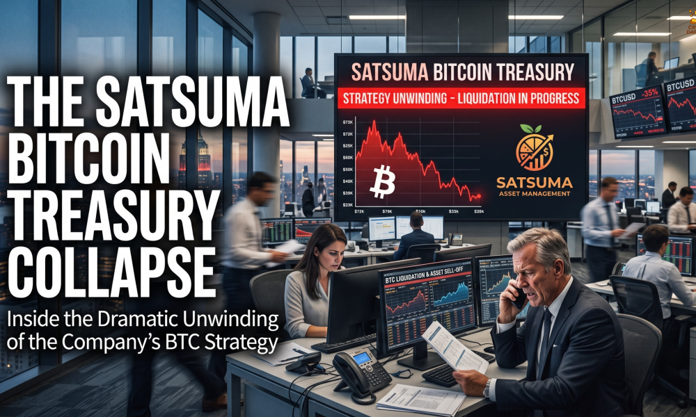 Satsuma Bitcoin Treasury Collapse Why the Company Is Unwinding Its BTC Strategy