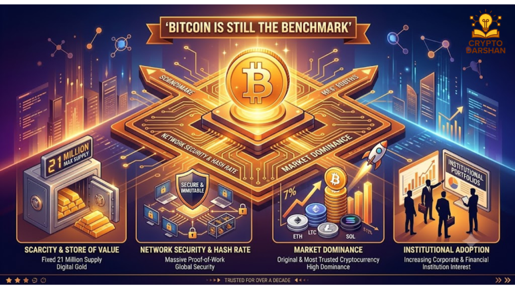 Bitcoin is still the benchmark