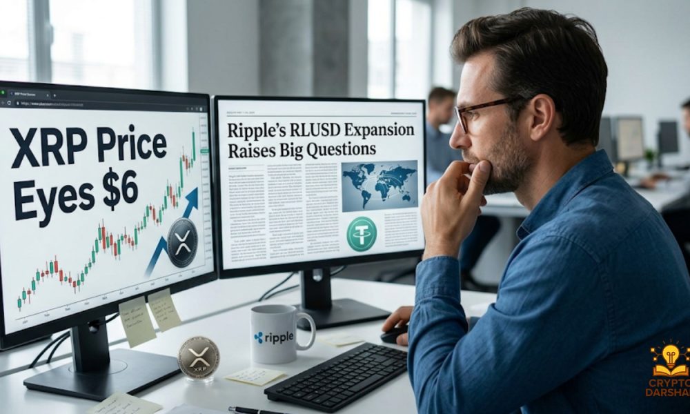 XRP Price Eyes $6 as Ripple’s RLUSD Expansion Raises Big Questions