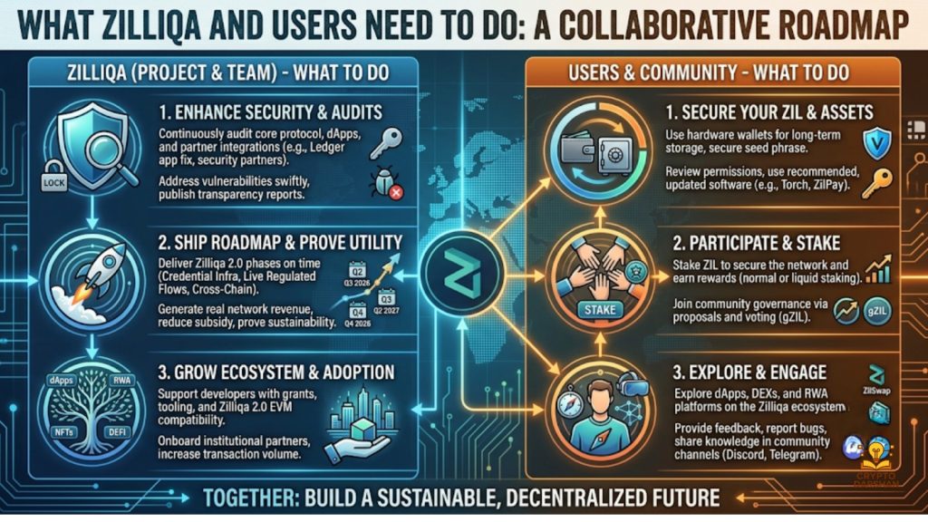 What Zilliqa And Users Need To Do