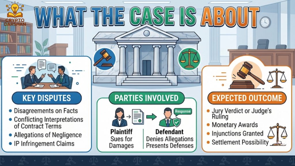 What the case is about