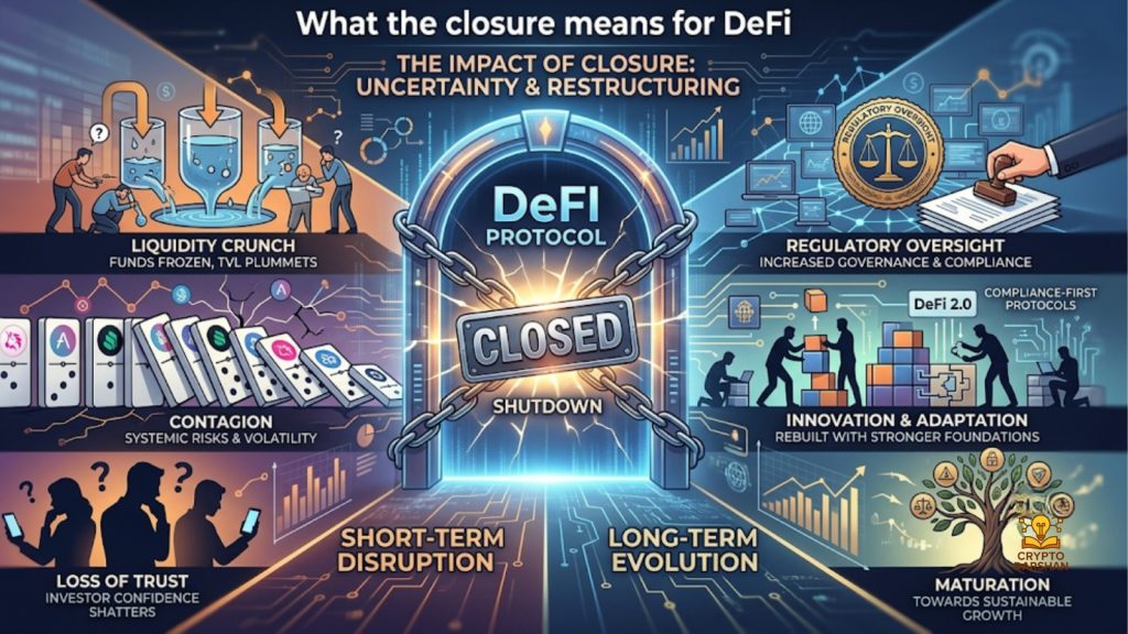 What the closure means for DeFi