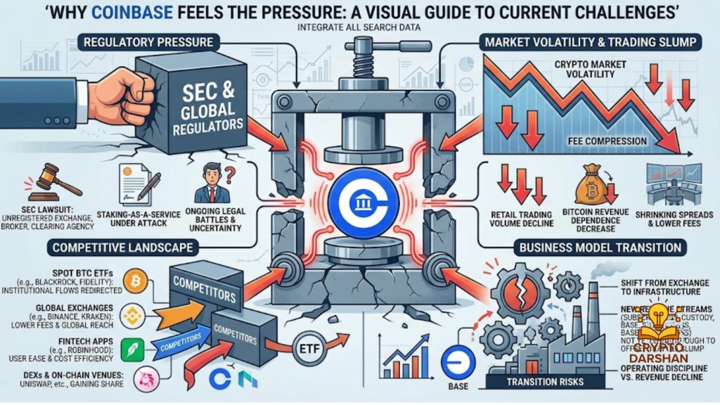 Why Coinbase Feels the Pressure