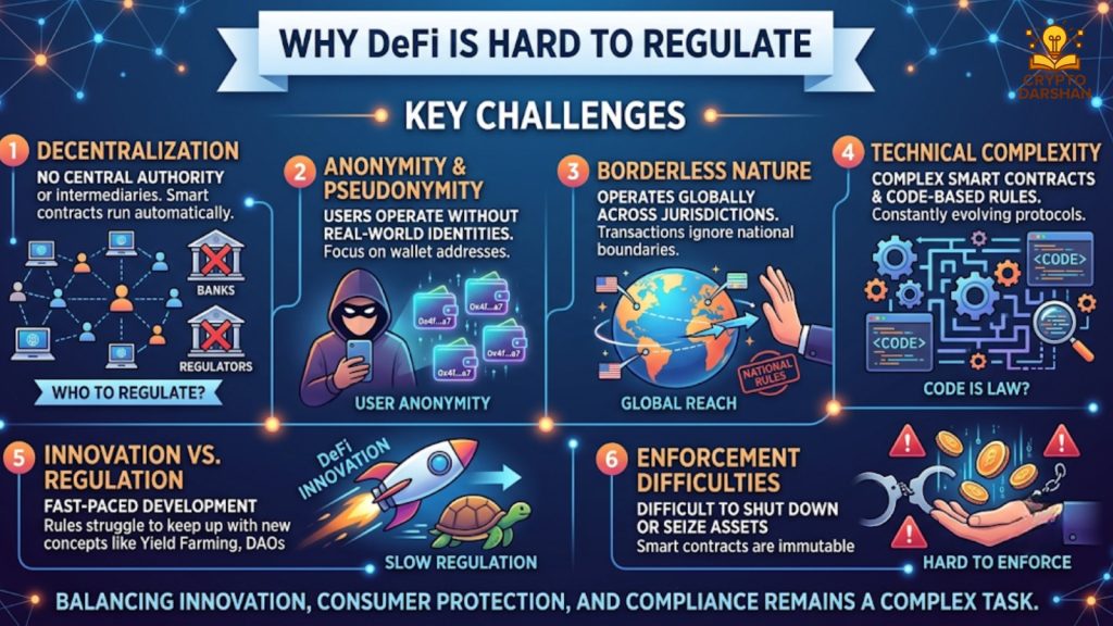 Why DeFi Is Hard To Regulate