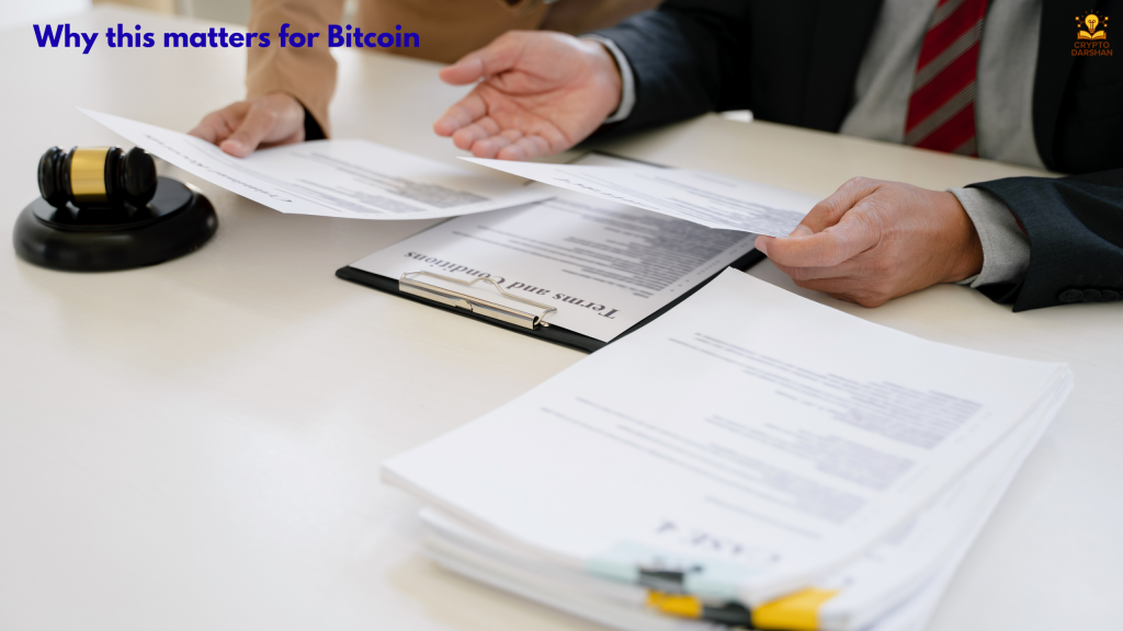 Why this matters for Bitcoin