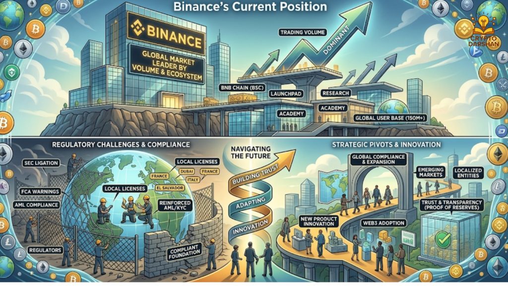 Binance’s position
