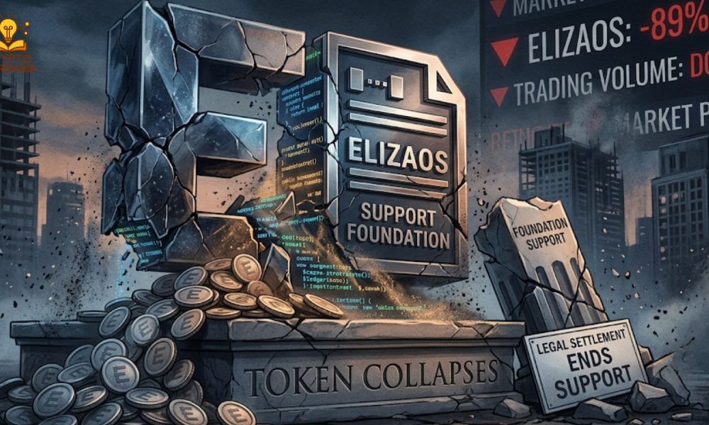 ELIZAOS Token Collapses as Legal Settlement Ends Foundation Support