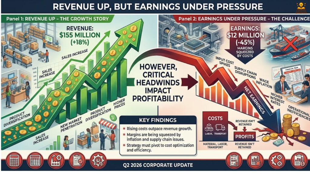 Revenue Up, But Earnings Under Pressure