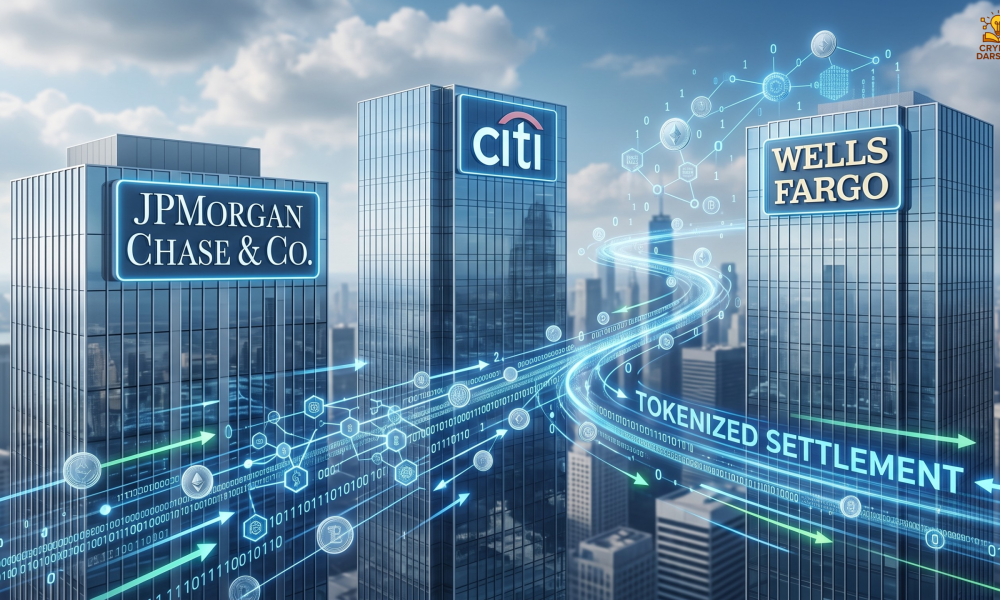 JPMorgan, Citi, and Wells Fargo Lead Wall Street’s Tokenized Settlement Push