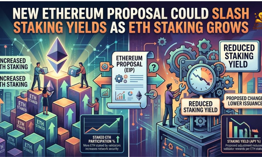 New Ethereum Proposal Could Slash Staking Yields as ETH Staking Grows