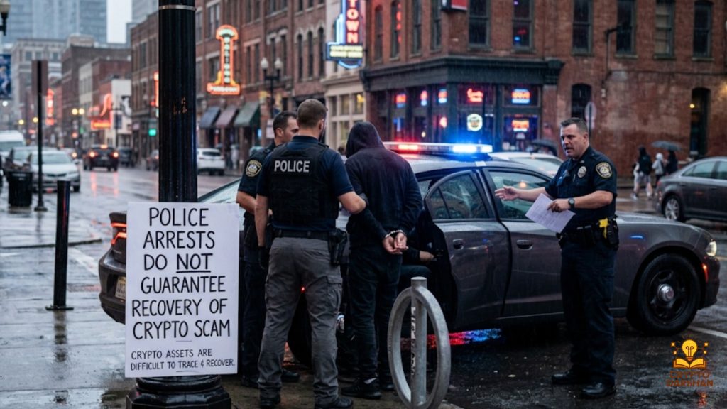 Police arrests do not guarantee recovery