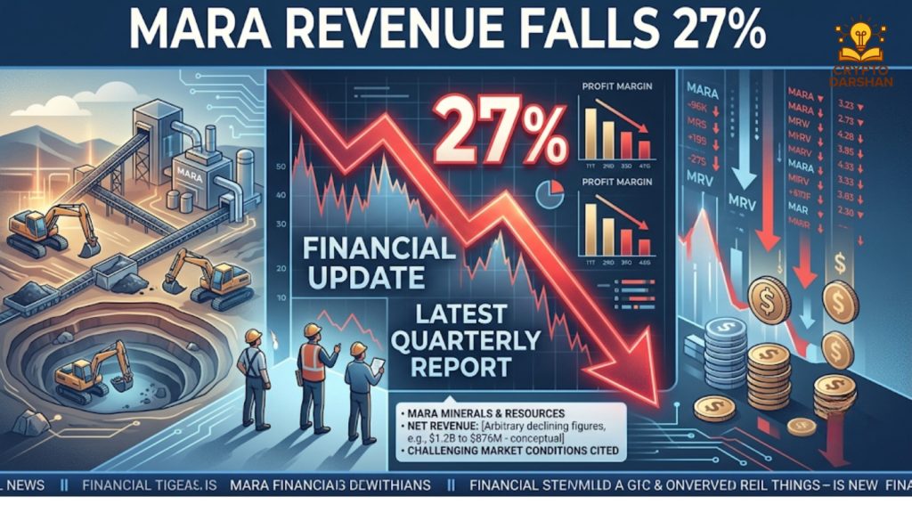 Revenue Falls 27%