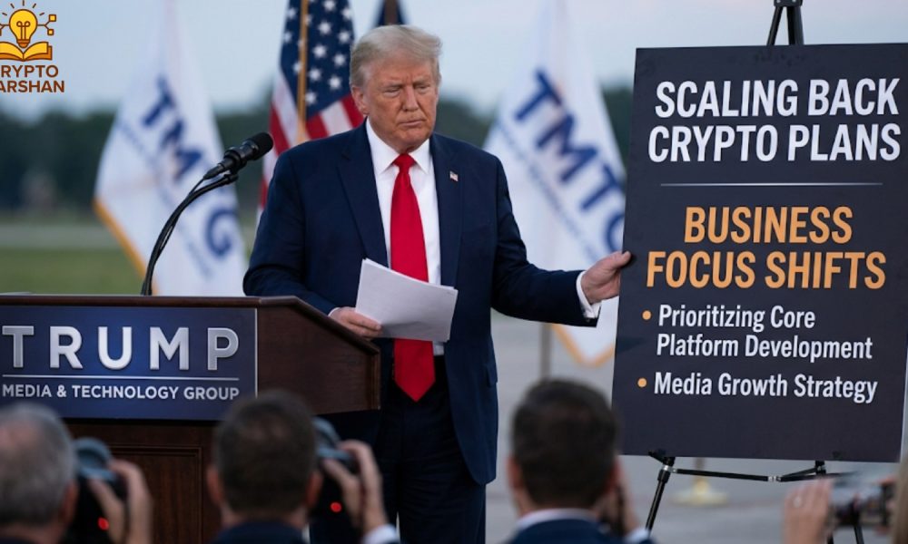 Trump Media Scales Back Crypto Plans as Business Focus Shifts