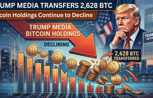 Trump Media Transfers 2,628 BTC as Bitcoin Holdings Continue to Decline