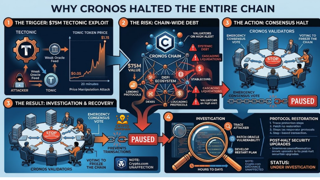 Why Cronos Halted the Entire Chain