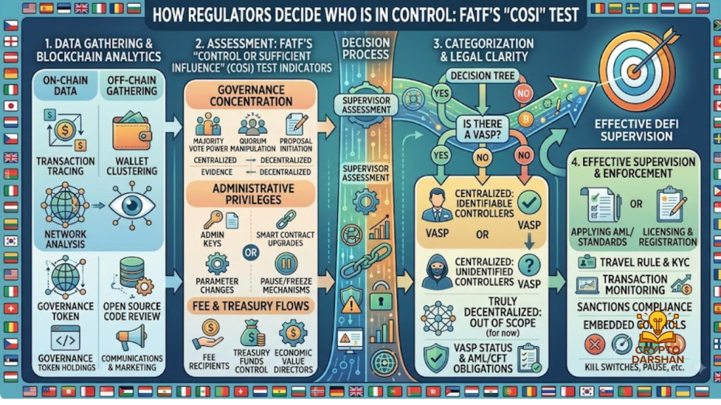 How regulators decide who is in control