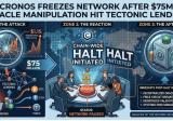 Cronos Freezes Network After $75M Oracle Manipulation Hit Tectonic Lending