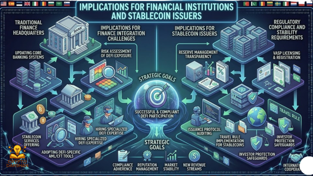 Implications for financial institutions and stablecoin issuers
