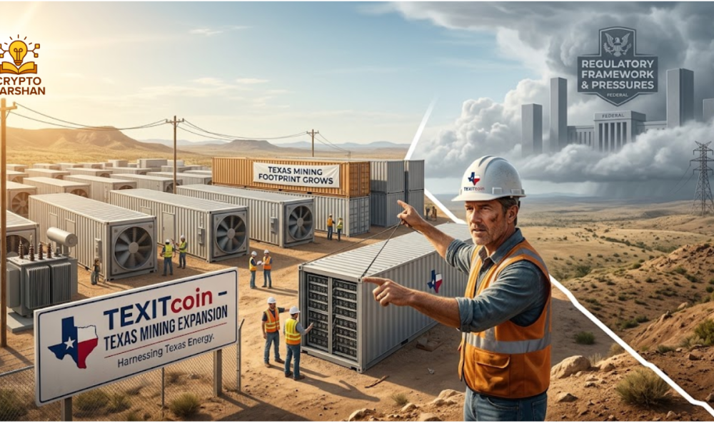 TEXITcoin Expands Texas Mining Footprint Amid Regulatory Pressure