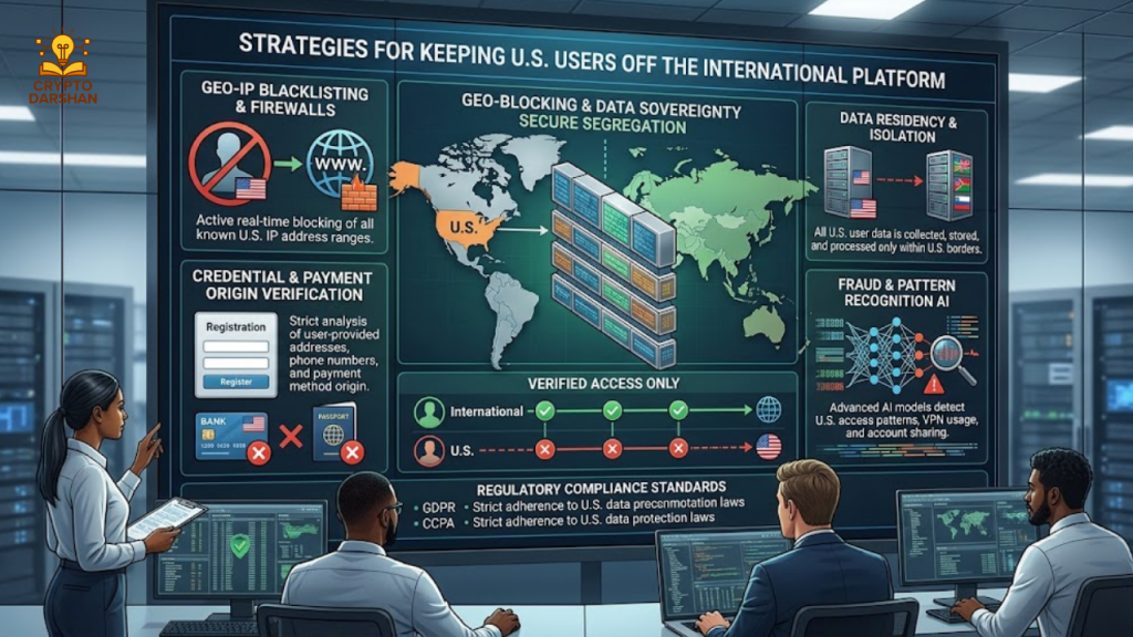 Keeping U.S. Users Off the International Platform