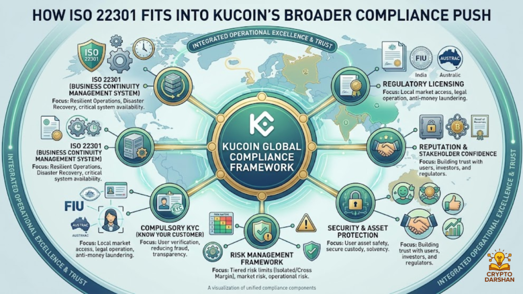 How ISO 22301 fits into KuCoin’s broader compliance push