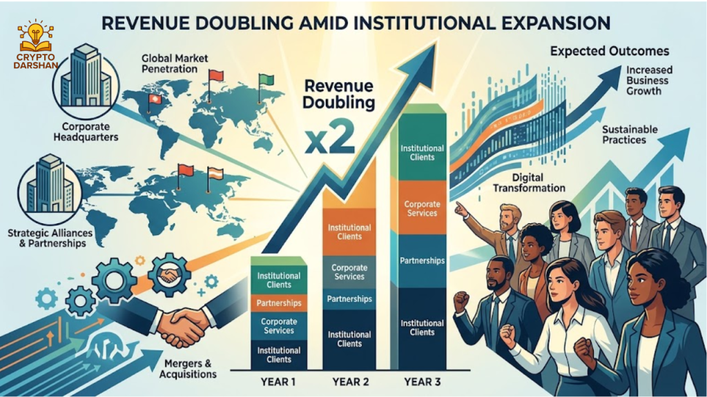 Revenue Doubling Amid Institutional Expansion