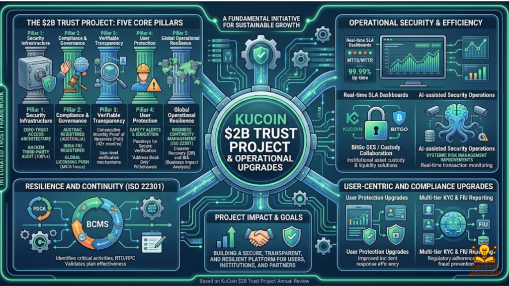 Context: the $2B Trust Project and operational upgrades