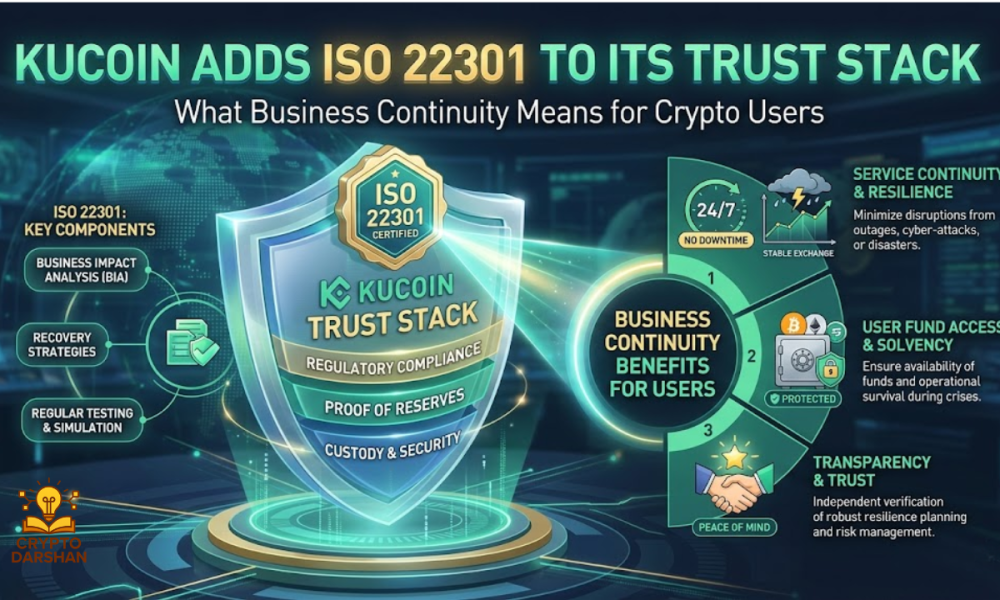 KuCoin Adds ISO 22301 to Its Trust Stack: What Business Continuity Means for Crypto Users