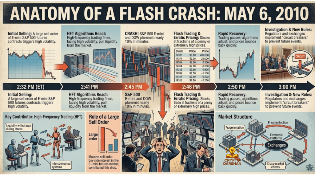 What happened during the flash crash?