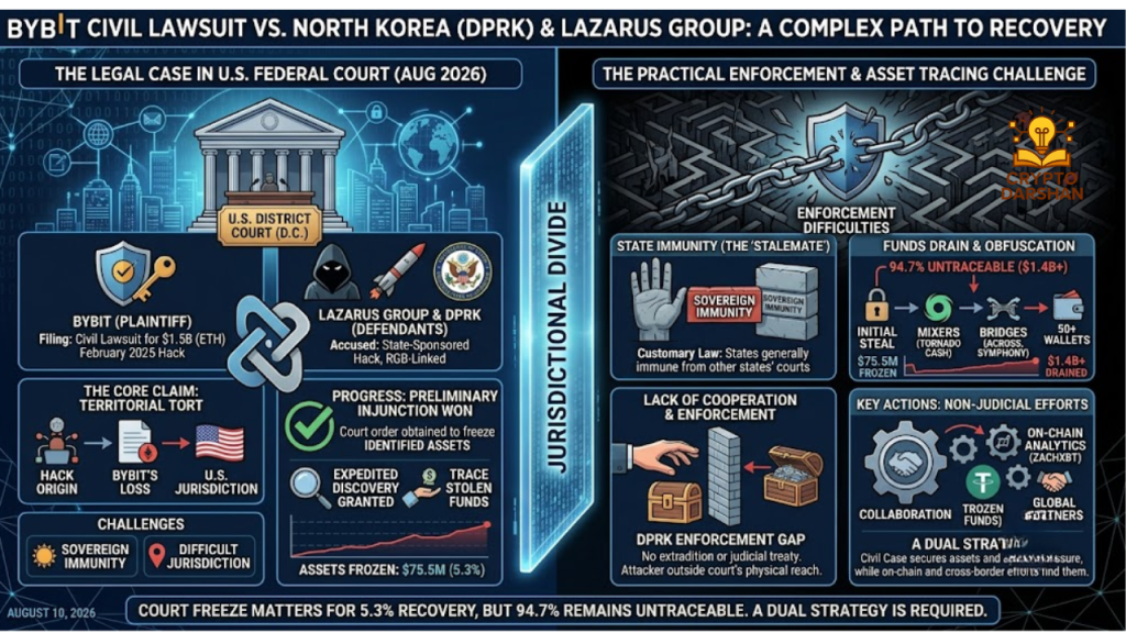 Can Bybit Really Sue North Korea?