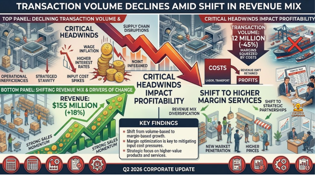 Transaction Volume Declines Amid Shift in Revenue Mix