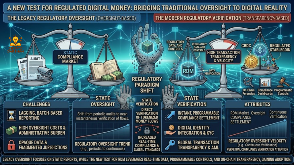 A New Test for Regulated Digital Money