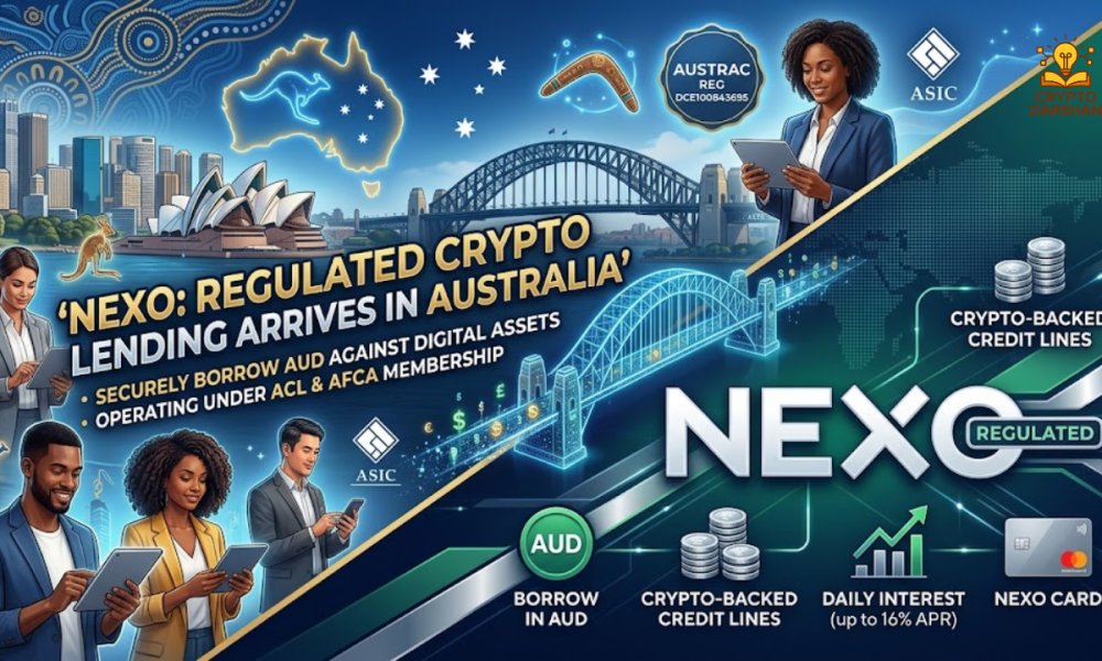 Nexo Expands Regulated Crypto Lending Services in Australia