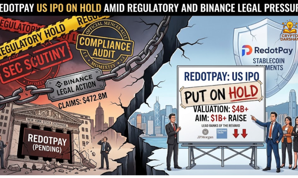 RedotPay Puts US IPO on Hold Amid Regulatory and Binance Legal Pressure